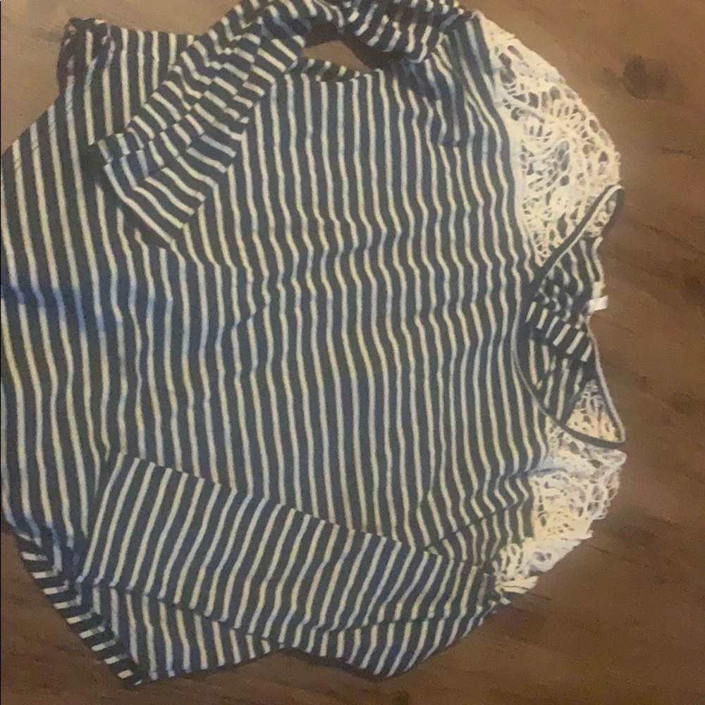 Double zero striped shirt
